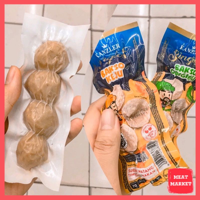 

Kanzler Bakso Single Ori/Keju