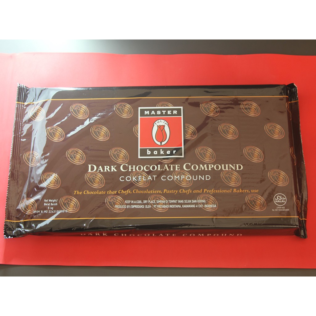 

Coklat Batang Compound – Tulip Masterbaker Dark 5 kg