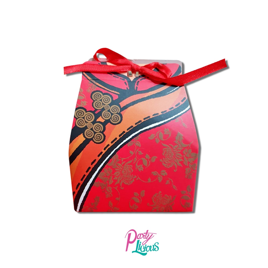 

Kotak Souvenir / Sweet box motif Imlek merah ( Pack isi 6 pcs )