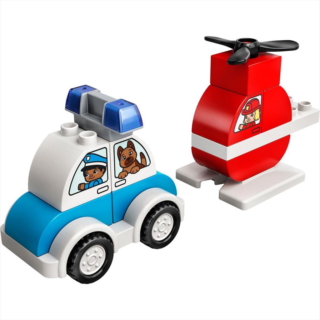 LEGO Duplo 10957 Fire Helicopter and Police Car