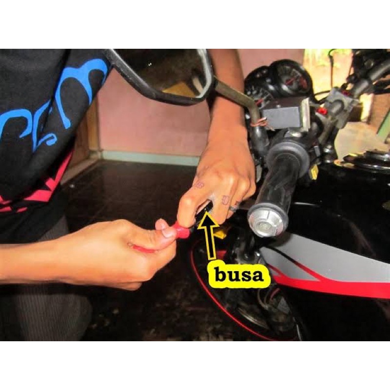 BUSA HANDEL - SUPER SOFT HANDLE MODEL DER UNIVERSAL KARET HANDLE UNIVERSAL BEAT SCOOPY VARIO NMAX PCX ADV JUPITER MX KING SUPRA CBR150R GENIO MIO FINO SPORTY BYSON TIGER XMAX KLX DLL