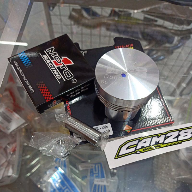 Piston Moto1 forged ukuran 54.5 55 55.25 pen 13 bukan fjn daytona TDR Kawahara-55,25 pen 13