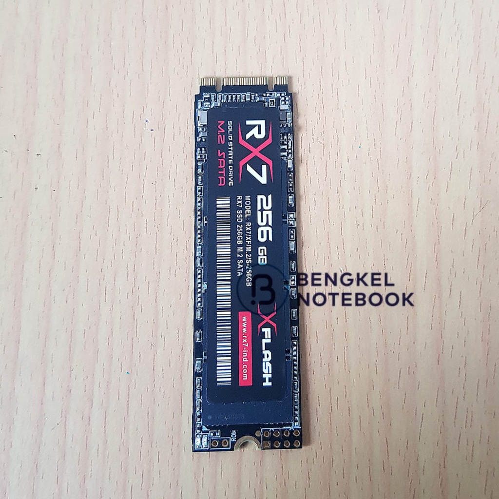 SSD M.2 SATA M2 SATA 256GB RX7 2 PARET Panjang