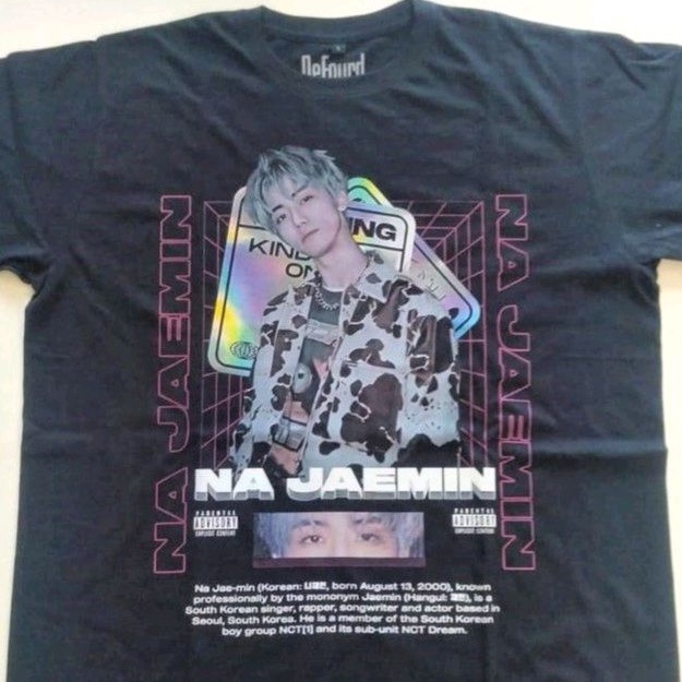KAOS T-SHIRT NCT NA JAEMIN | NA JAEMIN NCT RAP TEE