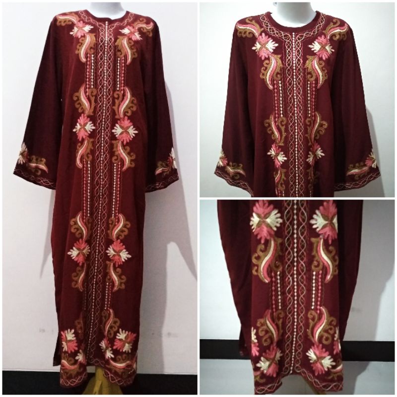 Abaya, Abaya hitam, Abaya mewah, gamis hitam, gamis preloved