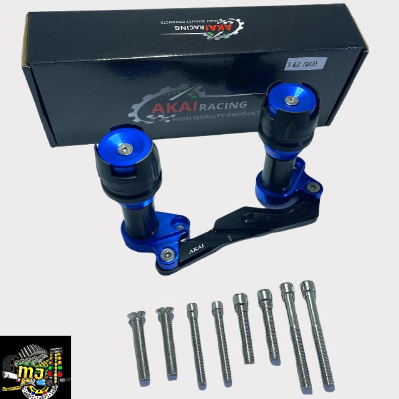 Jalu Knalpot Full Set AKAI Full Cnc Pelindung Knalpot Nmax,Nmax New 2020,Aerox,Lexi,Xmax,Pcx,Adv &amp; Lainnya