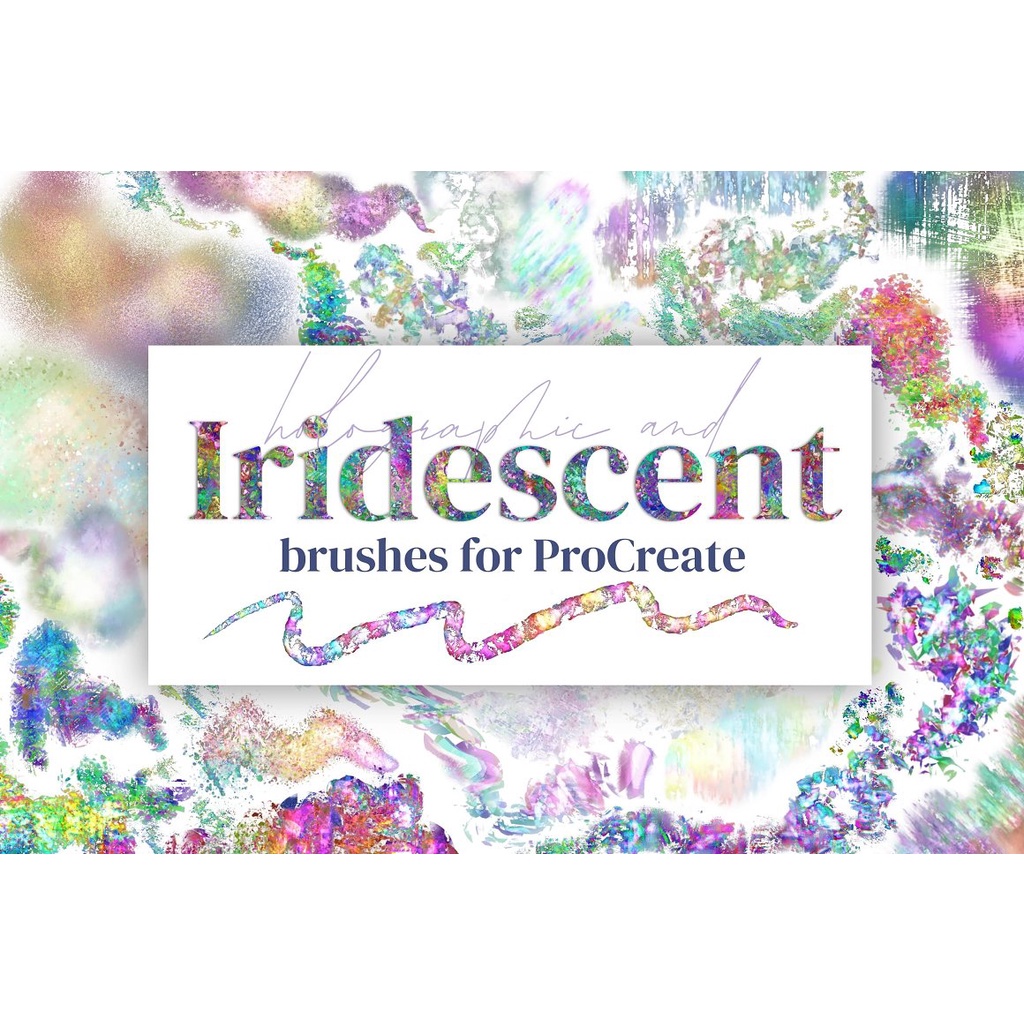 Procreate Brush - Iridescent Brushes for Procreate