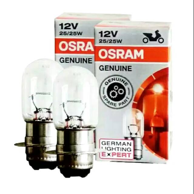 Bohlam OSRAM ( LAMPU UTAMA MOTOR ) ORIGINAL