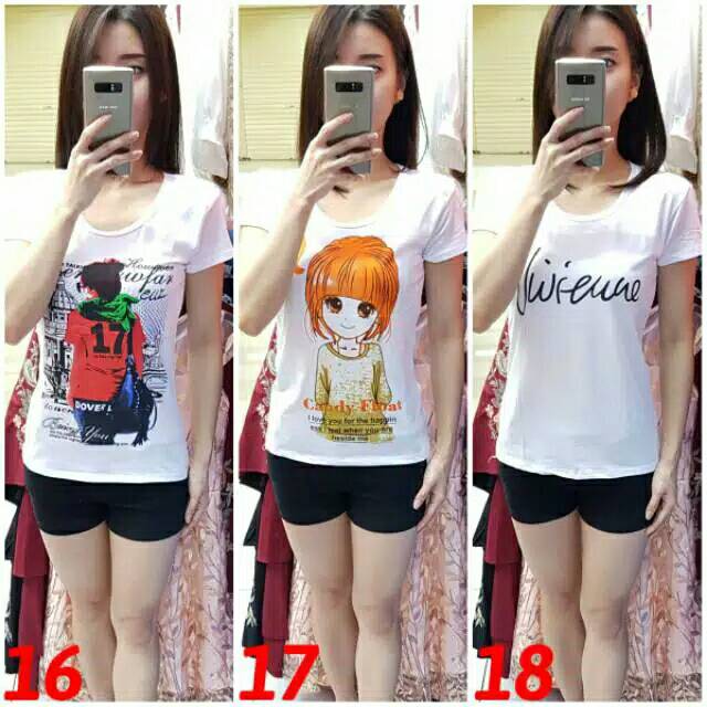 Kaos gambar lucu
