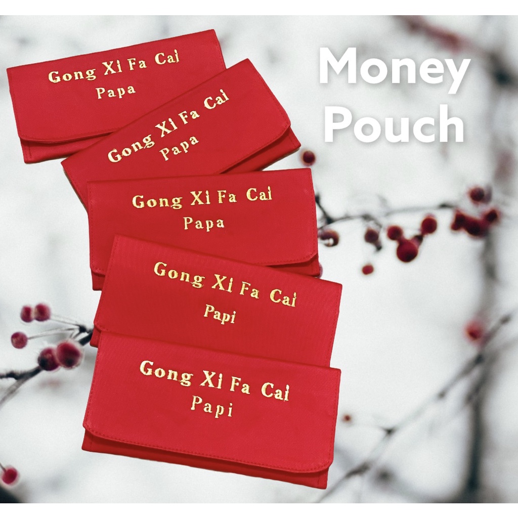 Fawn’G Handmade - Money Pouch Angpao CNY Imlek Gong xi fa Cai / Angpau Bordir