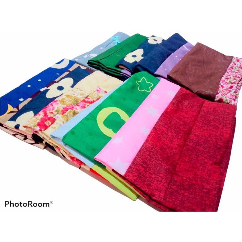 PAKET HEMAT 50 RB DAPAT 15 SARUNG BANTAL SAMBUNG RANDOM