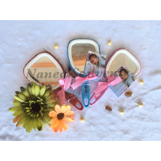 Soivenir kaca/ kaca genggam/souvenir nikahan/ kaca kotak/ souvenir cermin/ cermin kotak