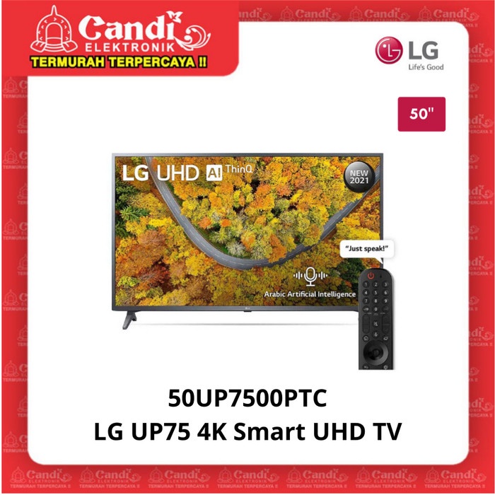 LG LED TV 50 INCH 50UP7550PTC - 4K Smart UHD TV 50UP7550 / 50 UP7550