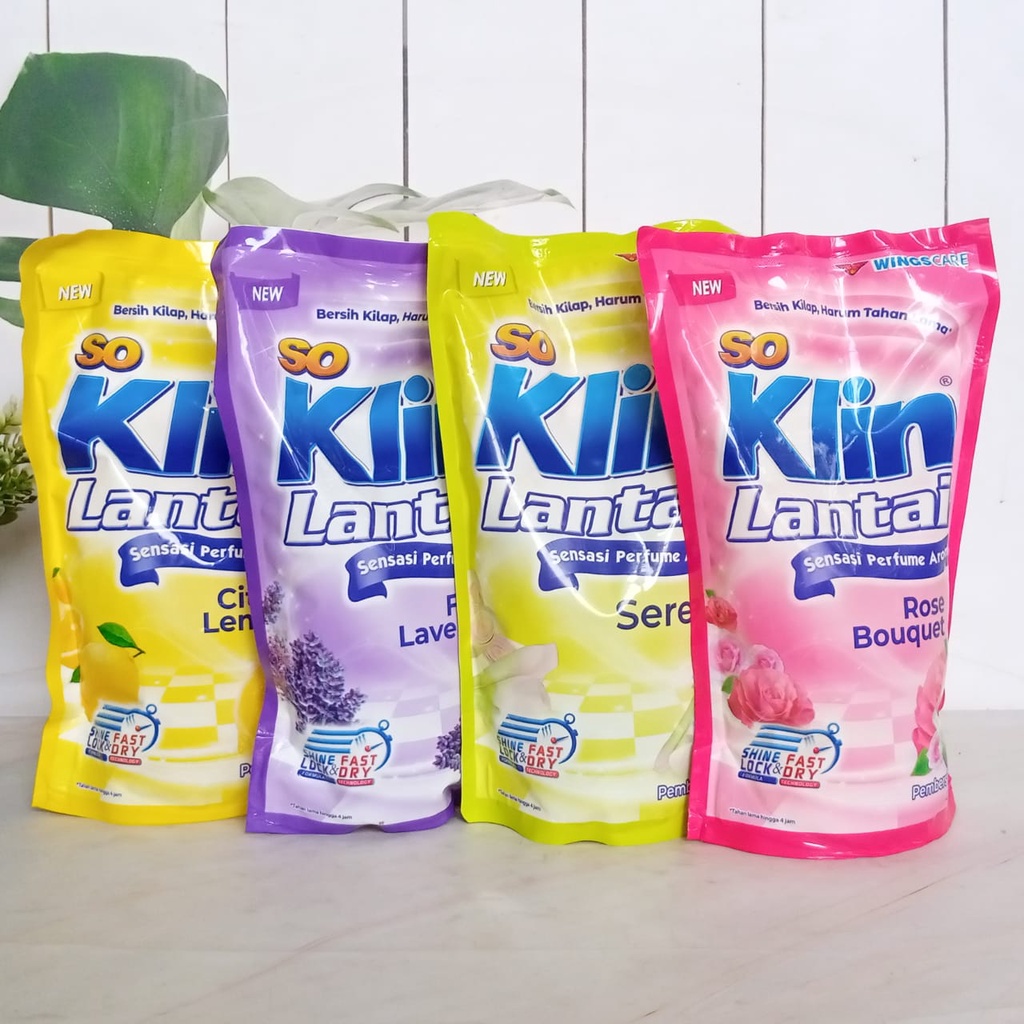 So Klin Lantai Pouch 800ml