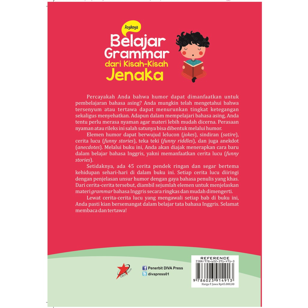 Buku Asyiknya Belajar Grammar dari Kisah-Kisah Jenaka - DIVA Press-1
