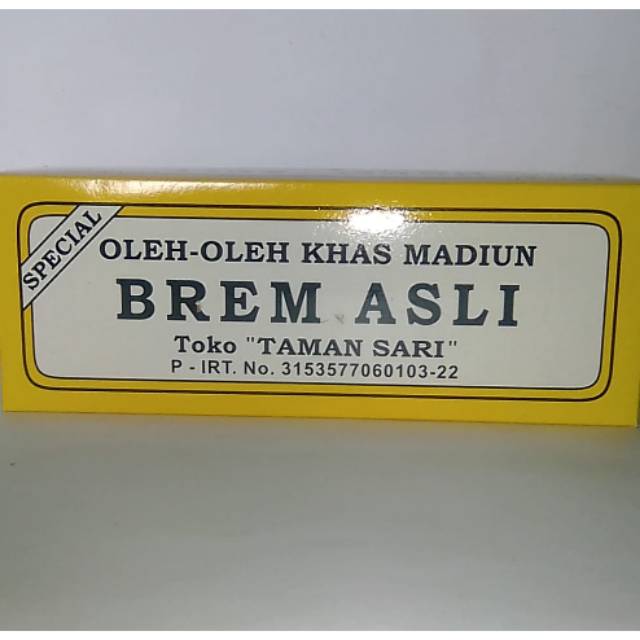 

Brem asli madiun