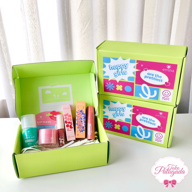 [BISA COD] Emina Happy Girls Are The Prettiest Hampers Set