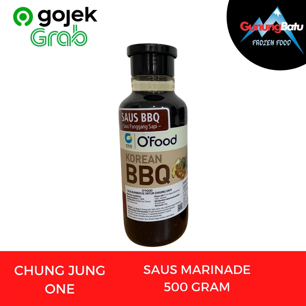 

BEEF BULGOGI SAUS MARINADE 500 GRAM