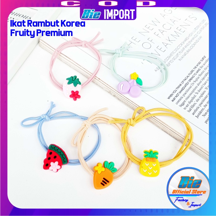 Ikat Rambut Korea Karakter Premium Korea Import