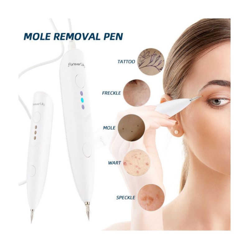 Couter Wajah Portable / Couter Mini Freckle Pen Alat Laser Penghilang Flek Tahi Lalat Tatto Bopeng S