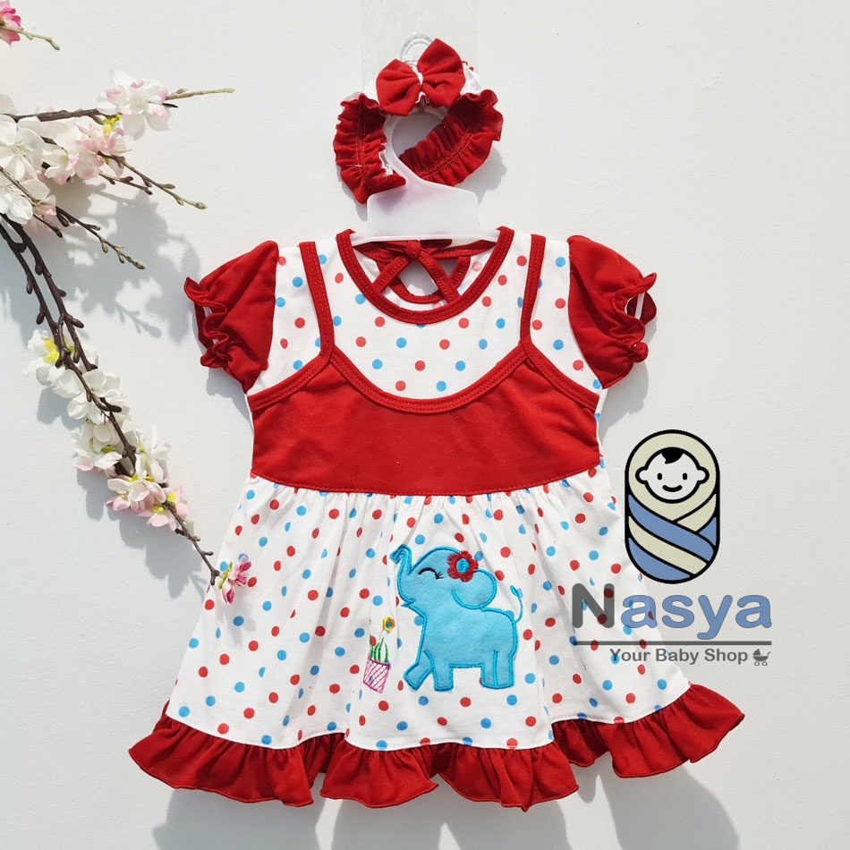 [P-045] Dress Bayi / Dress Anak Perempuan Terbaru - Planet Kids/Planet Kid