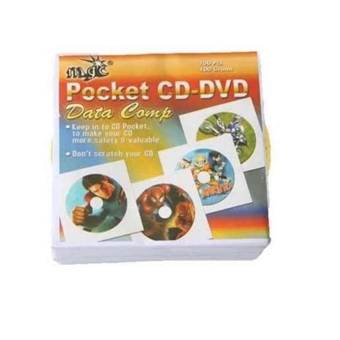 

MAGIC AMPLOP CD - DVD Isi 100 Lembar