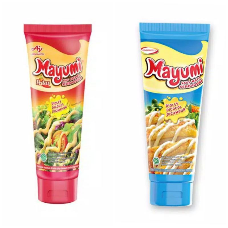 

MAYUMI AJINOMOTO MAYONAIS 190GR TUBE PEDAS / ORIGINAL / MAYONAISE PEDAS / MAYONAISE ORIGINAL