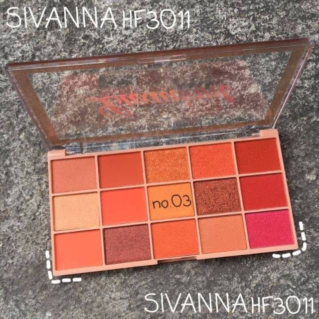 SIVANNA COLORS Luxuriant Ultra Professional Eyeshadows #HF3011 Thailand / Eyeshadow