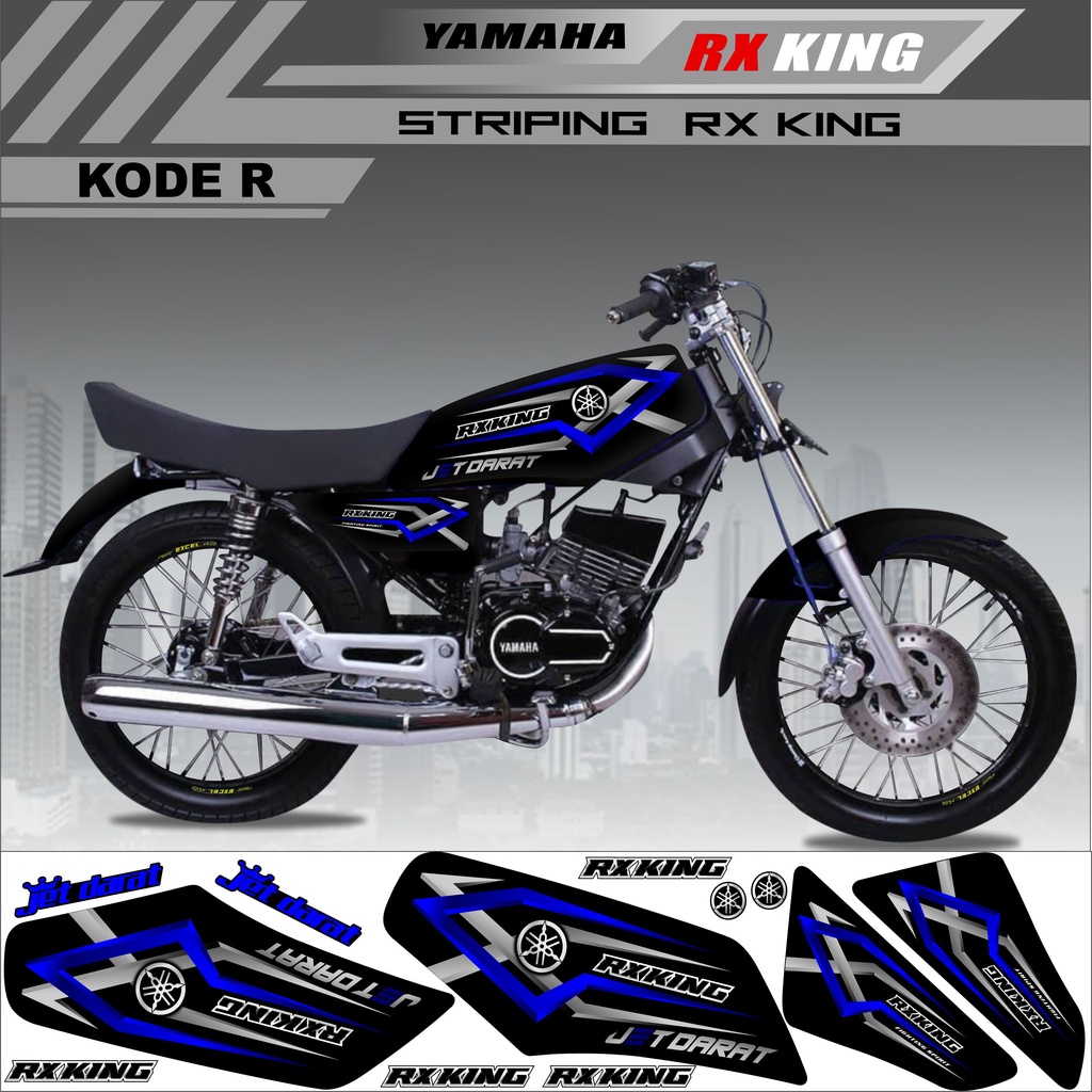 Sticker Striping Rx King Variasi Stiker Rx King Variasi Kode R