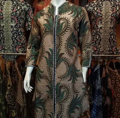 Tunik Batik Pekalongan 040 (fit To Xs-4xl)
