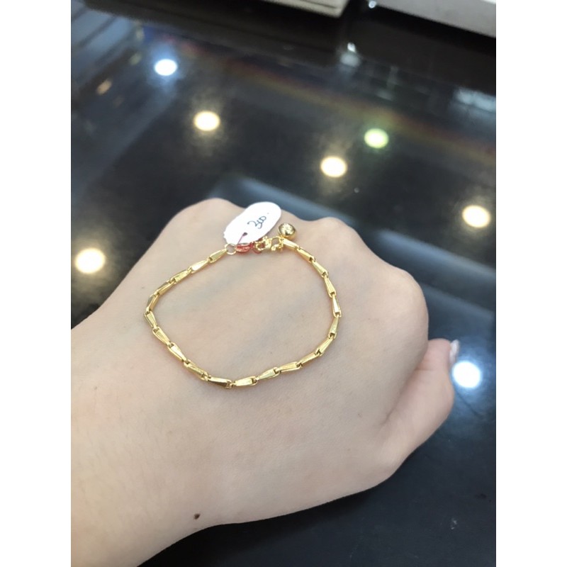 Gelang anak emas asli kadar 300
