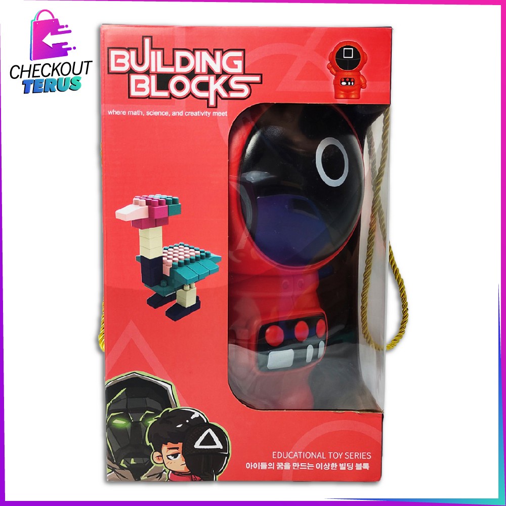 CT M237 Mainan Anak Minicraft Bulding Block Kids Toys Squid Game Mainan Bongkar Pasang Blok Bricks Minifigure Karakter SquidGame