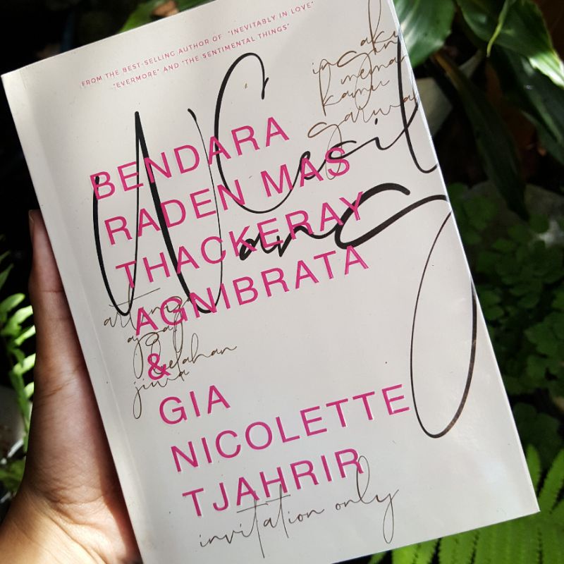 PRELOVED NOVEL INVITATION ONLY - CECILLIA WANG