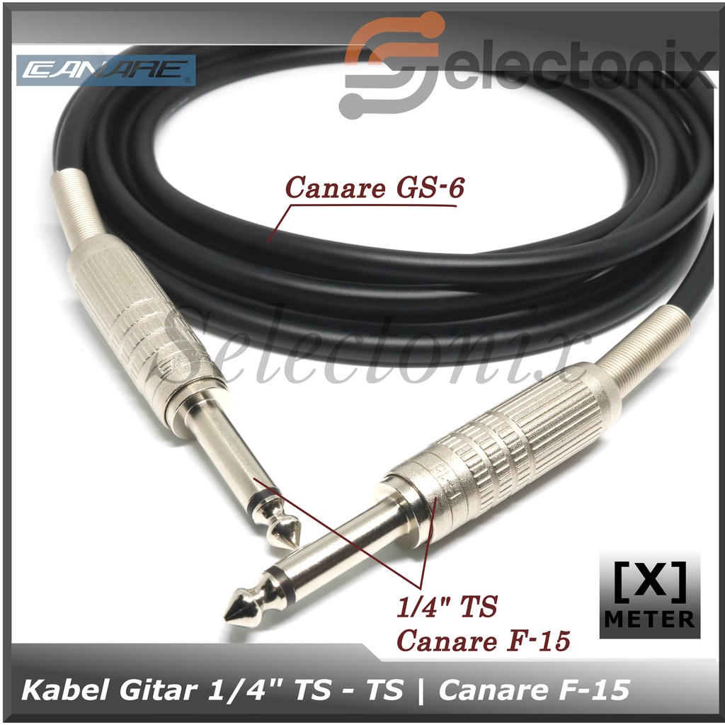 Kabel Gitar TS - TS | Canare F-15 [Request]