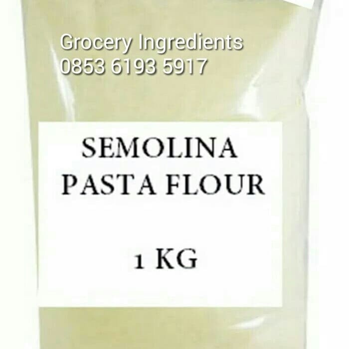 

hbt204tt Semolina Flour 500Gram / Semolina Pasta Flour / Tepung Pasta Da01D100