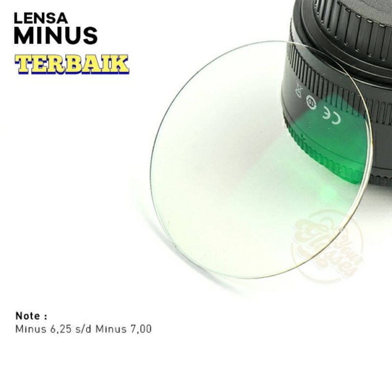 Ganti Lensa Minus 6,25 s/d Minus 7,00 Yang Bagus | Lensa Mata Minus | Lensa Kacamata Minus Terbaik