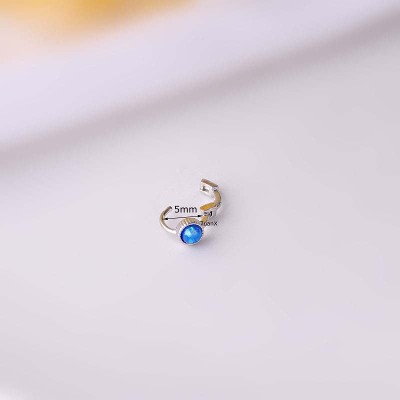 1pc Anting Bulat Mini 5mm 2022 Helix Rook Tragus Untuk Wanita