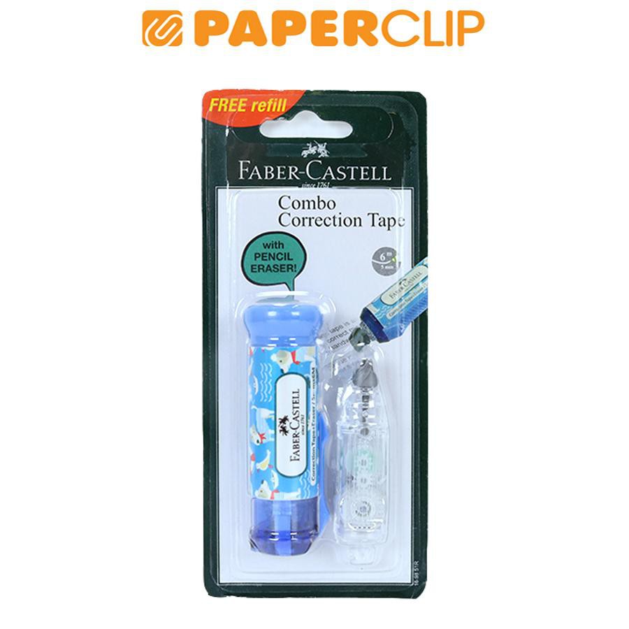 

CORRECTION TAPE FABER CASTELL 169851R BLUE