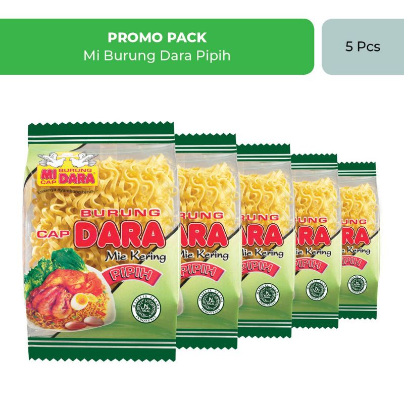 

MIE BURUNG DARA PIPIH isi 5 bungkus