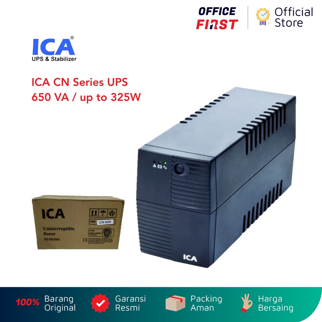 ICA CN Series UPS 650 VA / up to 325W CN650 650VA