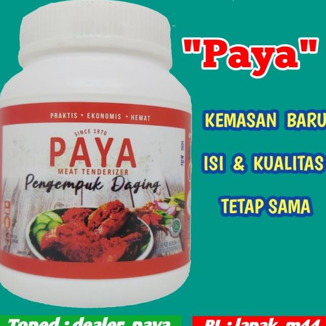 

PAYA BUBUK PENGEMPUK DAGING MEAT TENDERIZER POWDER 1 KG PER KARTON