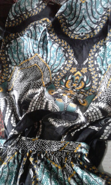 Ms Gamis Batik Sriwedari Maxi Bumil/busui Katun Sogan