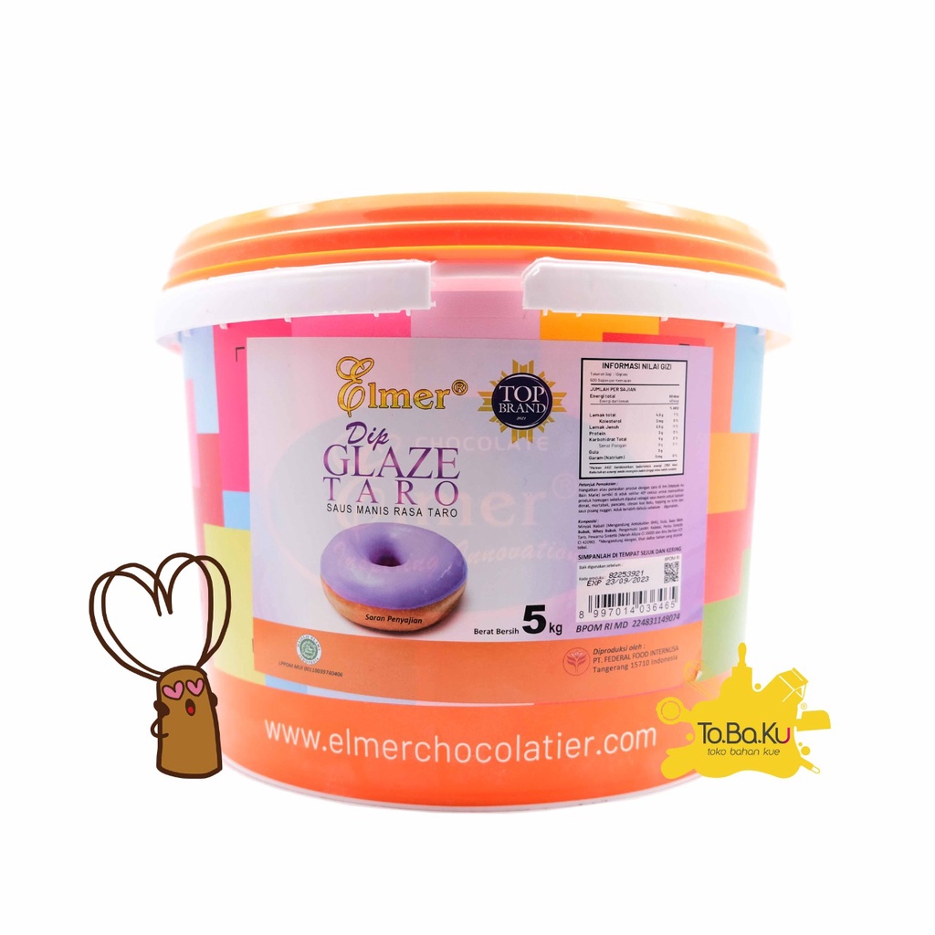 

Elmer Dip Glaze Kemasan 5kg