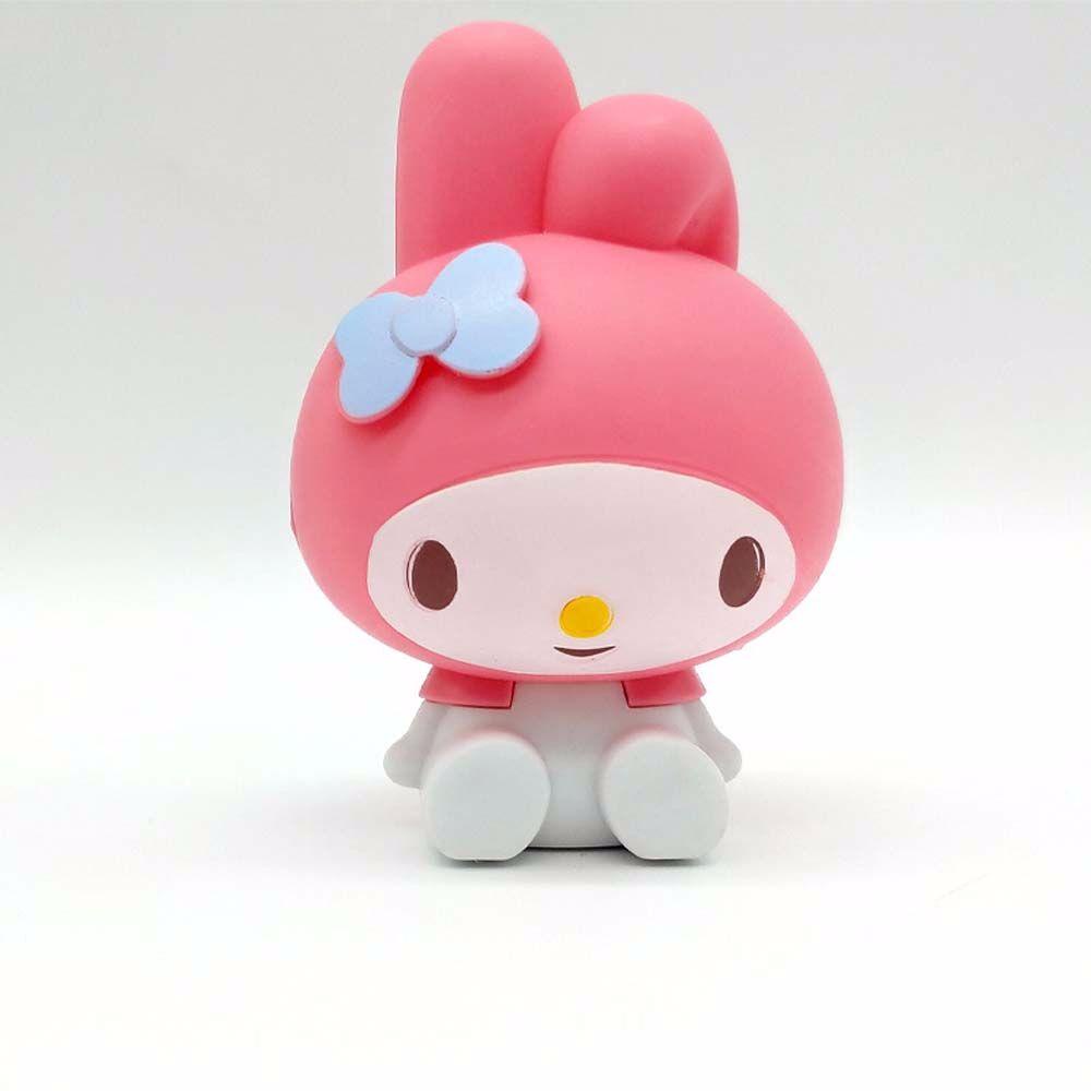 Agustin My Melody Lucu PVC Dekorasi Desktop KT Mainan Ornamen Rumah Model Anime Figure Toys