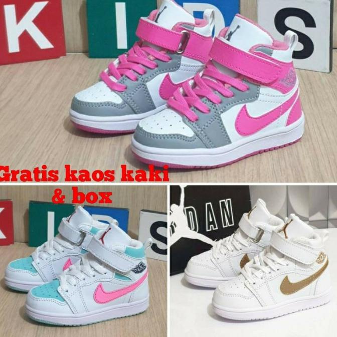 SEPATU NIKE AIR JORDAN ANAK PEREMPUAN BERKUALITAS PREMIUM BNIB
