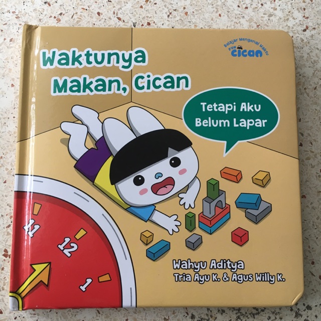 Buku Waktunya Makan, Cican. Preloved