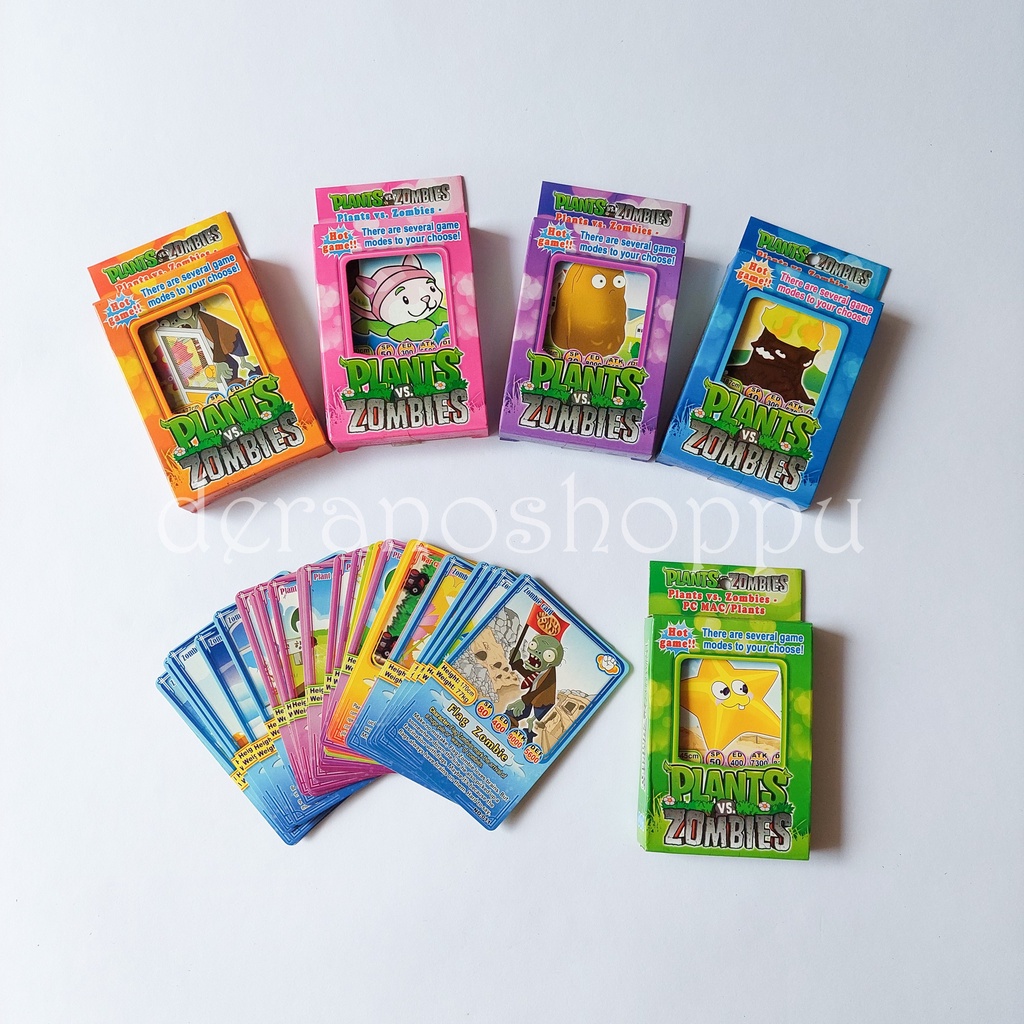 PZ001 – Kartu Koleksi Trading Card Mainan Anak Game Plant vs Zombie