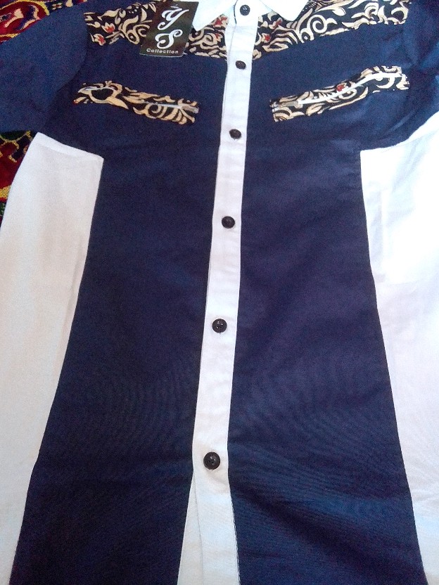 Kemeja Batik Vino Kombinasi Batik