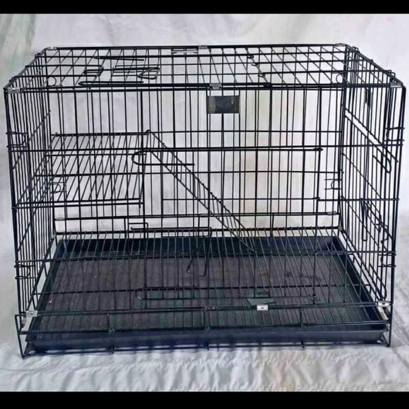 KANDANG KUCING MURAH TINGKAT 1 UKURAN 60X40X50 CM-RANDOM