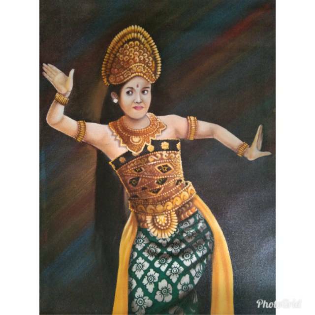  Lukisan  Penari  Bali Shopee Indonesia